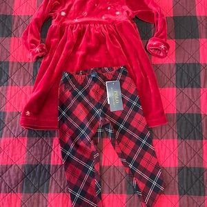Ralph Lauren Christmas outfit 2T, pants NWT